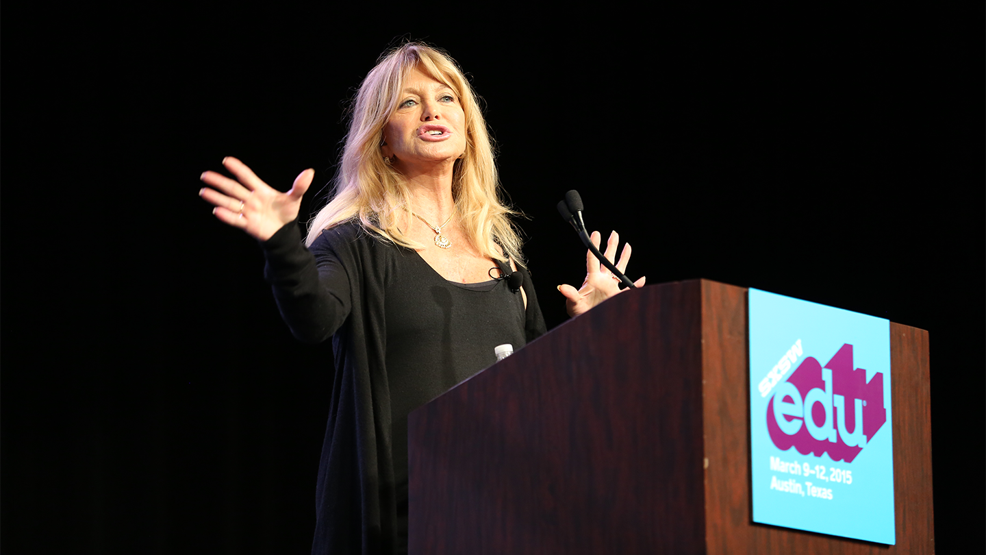 Goldie Hawn - SXSW EDU 2015