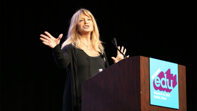 Goldie Hawn - SXSW EDU 2015
