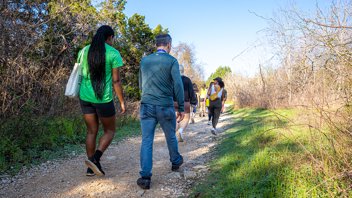 Greenbelt Hike with Explore Austin - SXSW EDU 2024 - Photo by Sabrina Macias