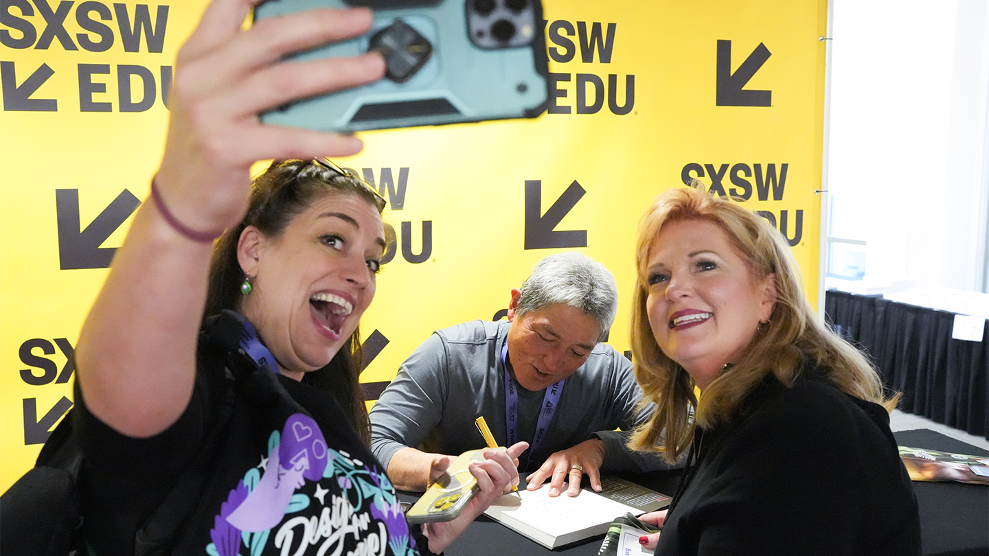 Guy Kawasaki Book Signing - SXSW EDU 2024 - Photo by Akash Kataria