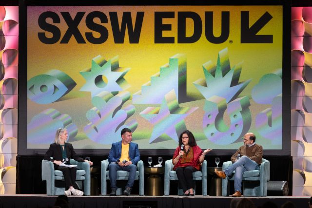Featured Session: Unleashing Student Agency: Worldwide Evidence & Practice - SXSW EDU 2025 - Photo by Miguel Esparza Featured Session: Unleashing Student Agency: Worldwide Evidence & Practice - SXSW EDU 2025 - Photo by Miguel Esparza