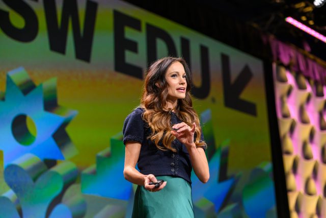 Keynote: Screening Bias: Breaking Down Barriers for Women in STEM on TV -- SXSW EDU 2025 -- Photo by Chris Saucedo Keynote: Screening Bias: Breaking Down Barriers for Women in STEM on TV -- SXSW EDU 2025 -- Photo by Chris Saucedo